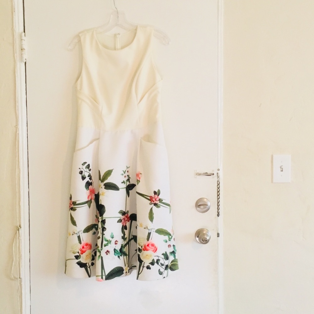 Ted Baker floral dress size 3
